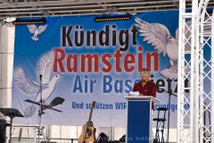 Friedensvortrag Kündigt Ramstein, Berlin